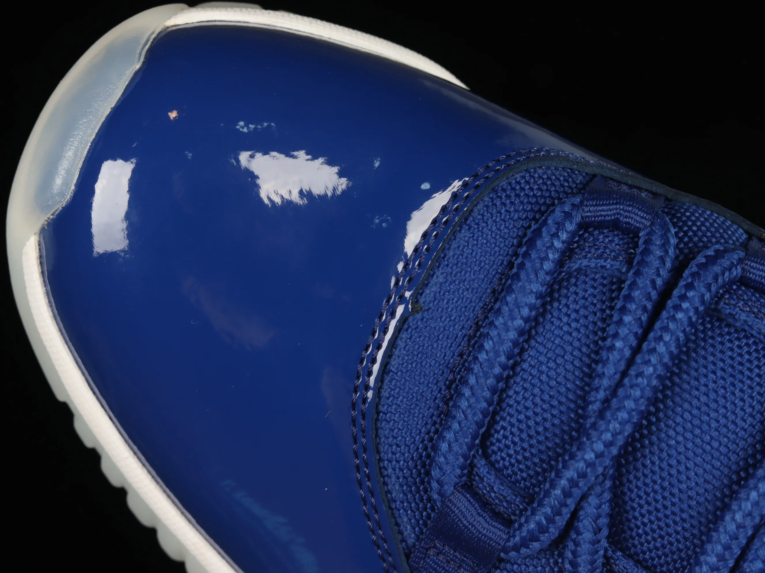 All categories Air Jordan Jordan series basketball shoes Air Jordan 11 F version Air Jordan 11 "Navy Blu" AJ11 Joe 11 navy blue high-top basketball shoes AT7802-115